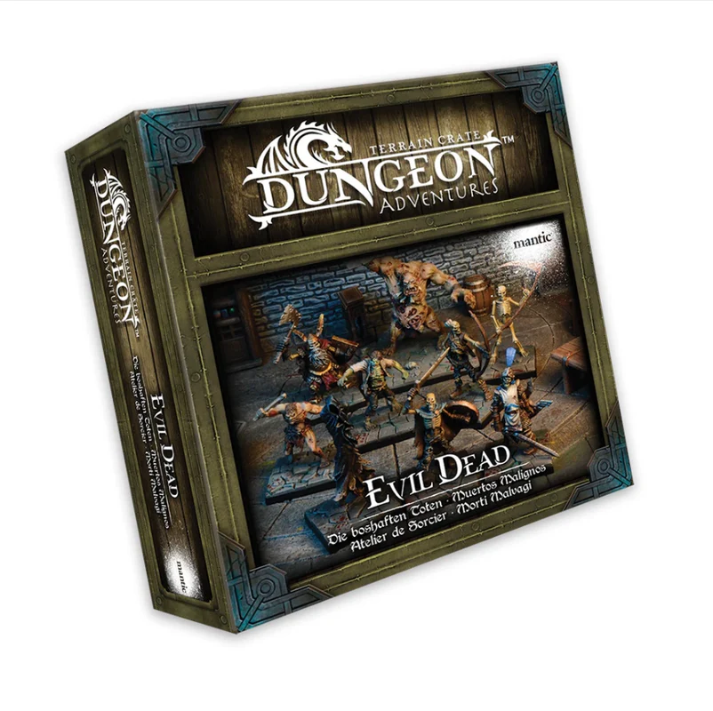 Mantic Games TerrainCrate - Dungeon Adventures - Evil Dead Miniature (MGTC189)