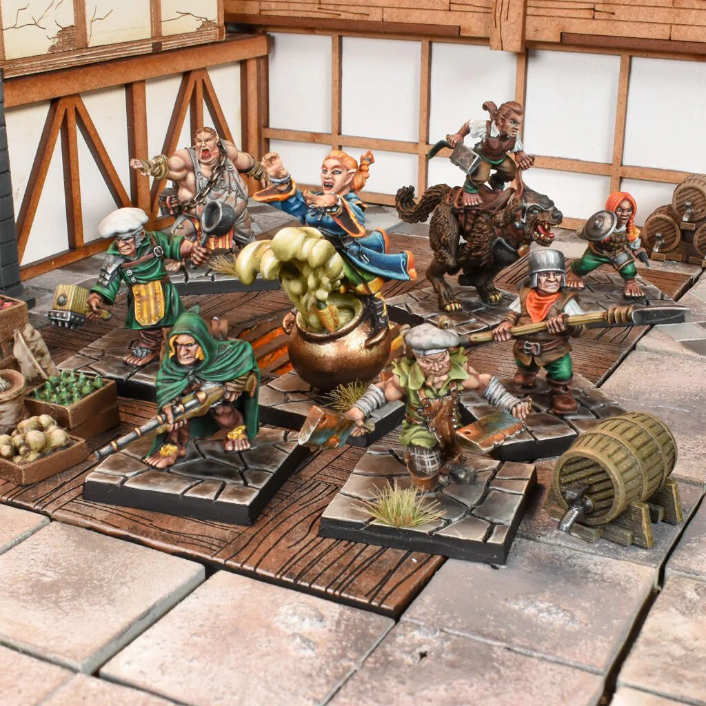 Mantic Games TerrainCrate - Dungeon Adventures - Halflings Miniature (MGTC225) - Image 3