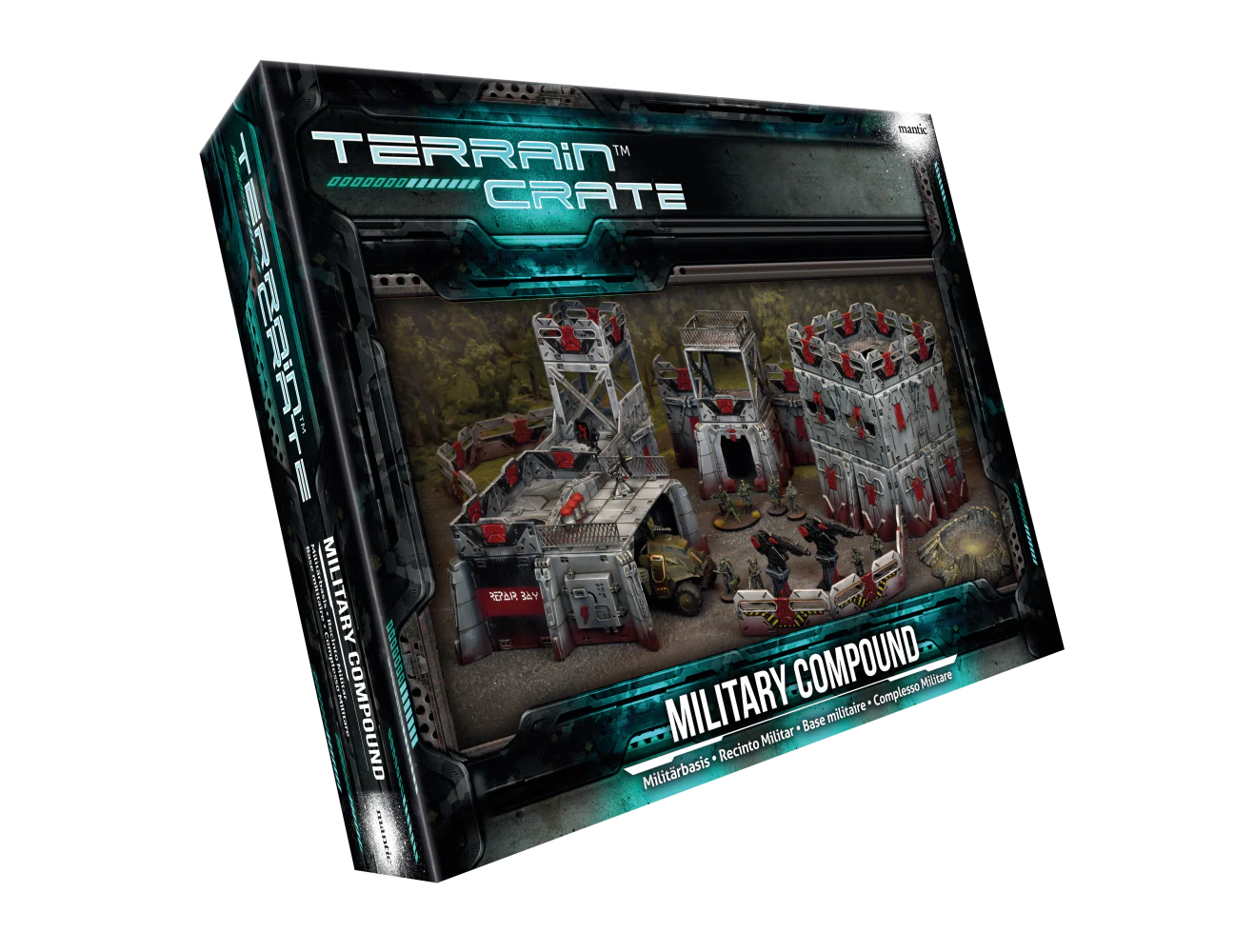 Mantic Games TerrainCrate: Military Compound