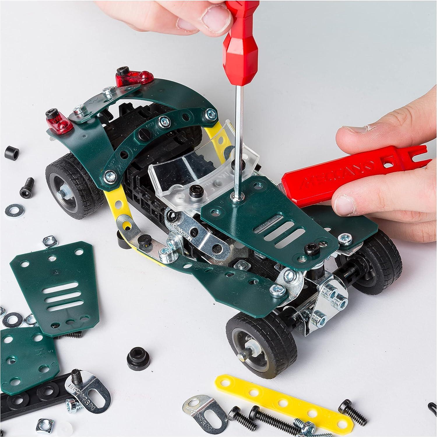 Meccano 5 Multi Model Set - Roadster - Image 5