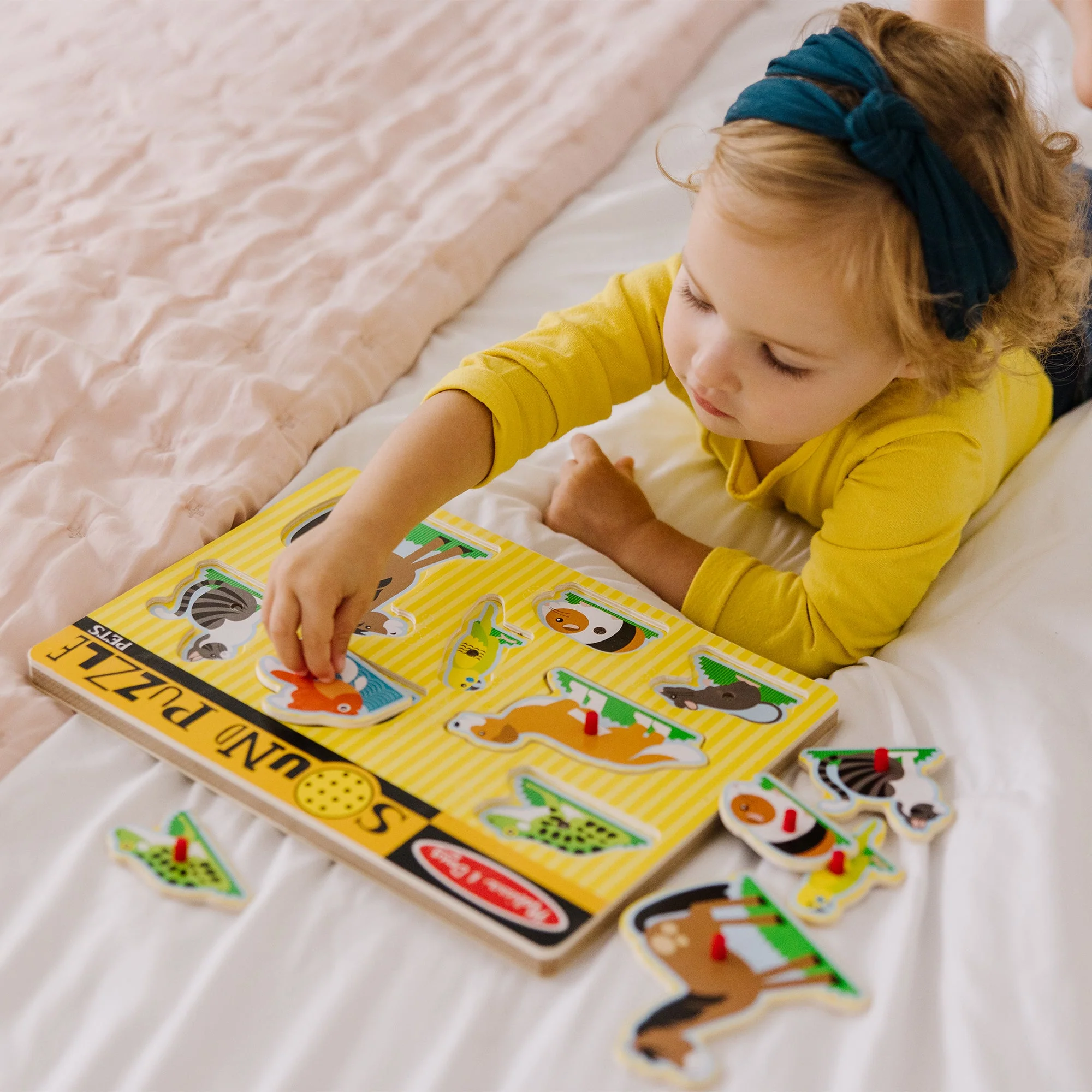 Melissa & Doug - Pets Sound Puzzle 8 Pieces - Image 3