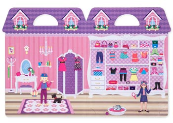 Melissa & Doug - Reusable Puffy Sticker Play Set - Dress-Up - Image 4