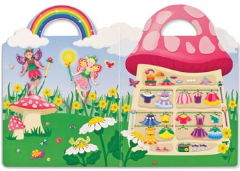 Melissa & Doug - Reusable Puffy Sticker Play Set - Fairy - Image 2