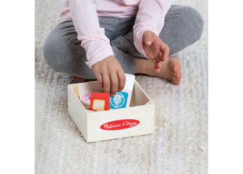Melissa & Doug - Wooden Food Groups Play Set - Dairy - Image 2