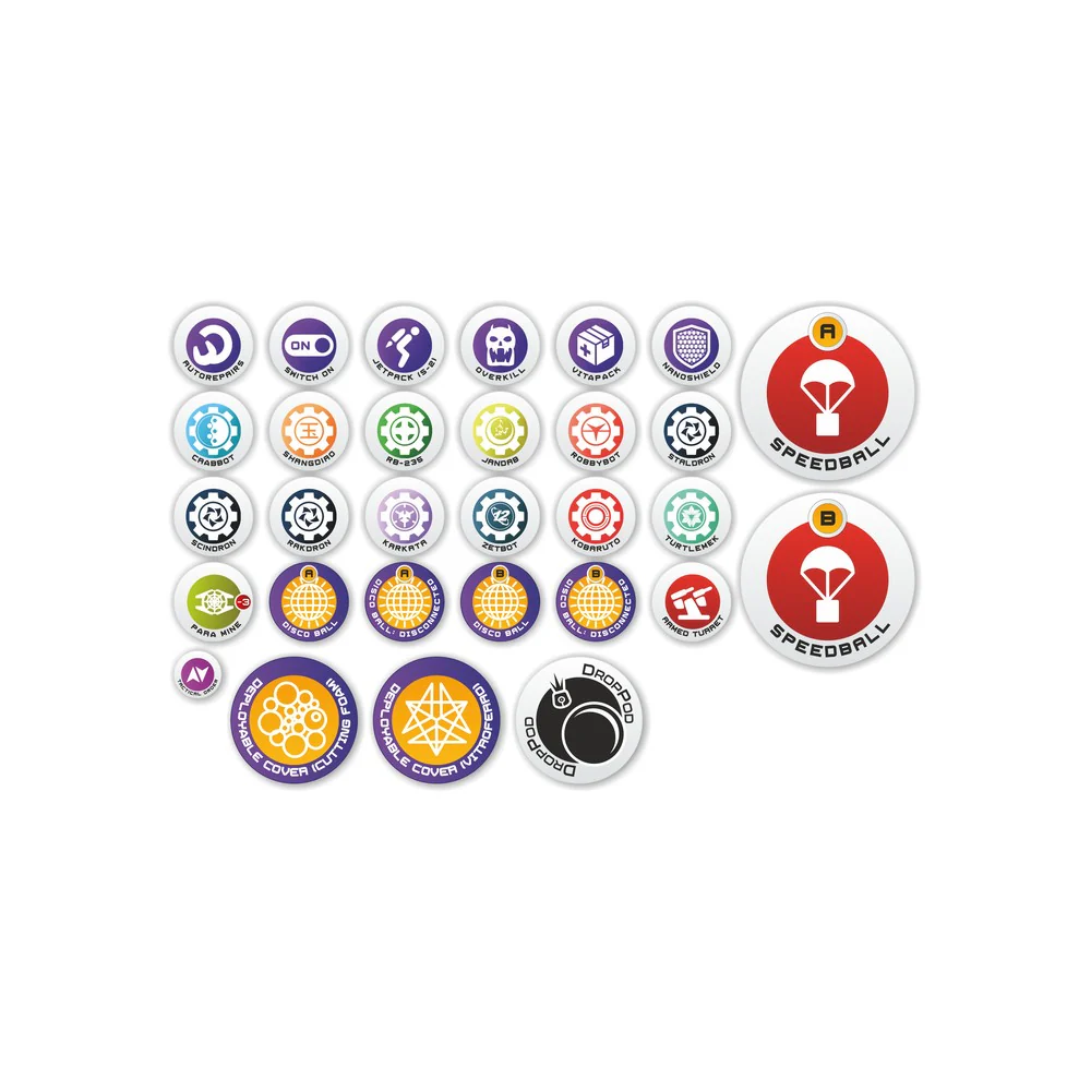 Micro Art Studio - Infinity Token Sets - N5 New Tokens Set - 30 Pieces