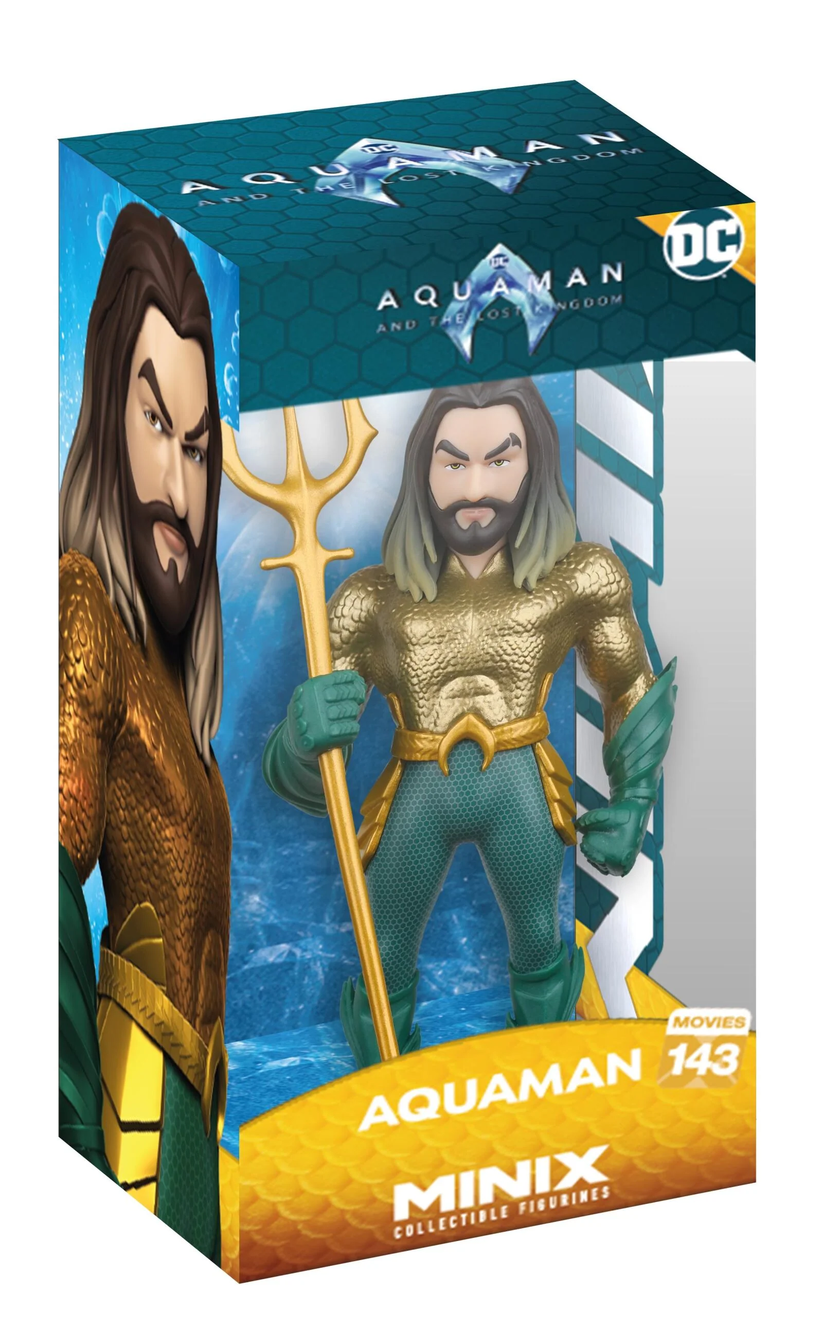 MINIX DC Comics Aquaman and the Lost Kingdom Aquaman Figure (Movies 143)
