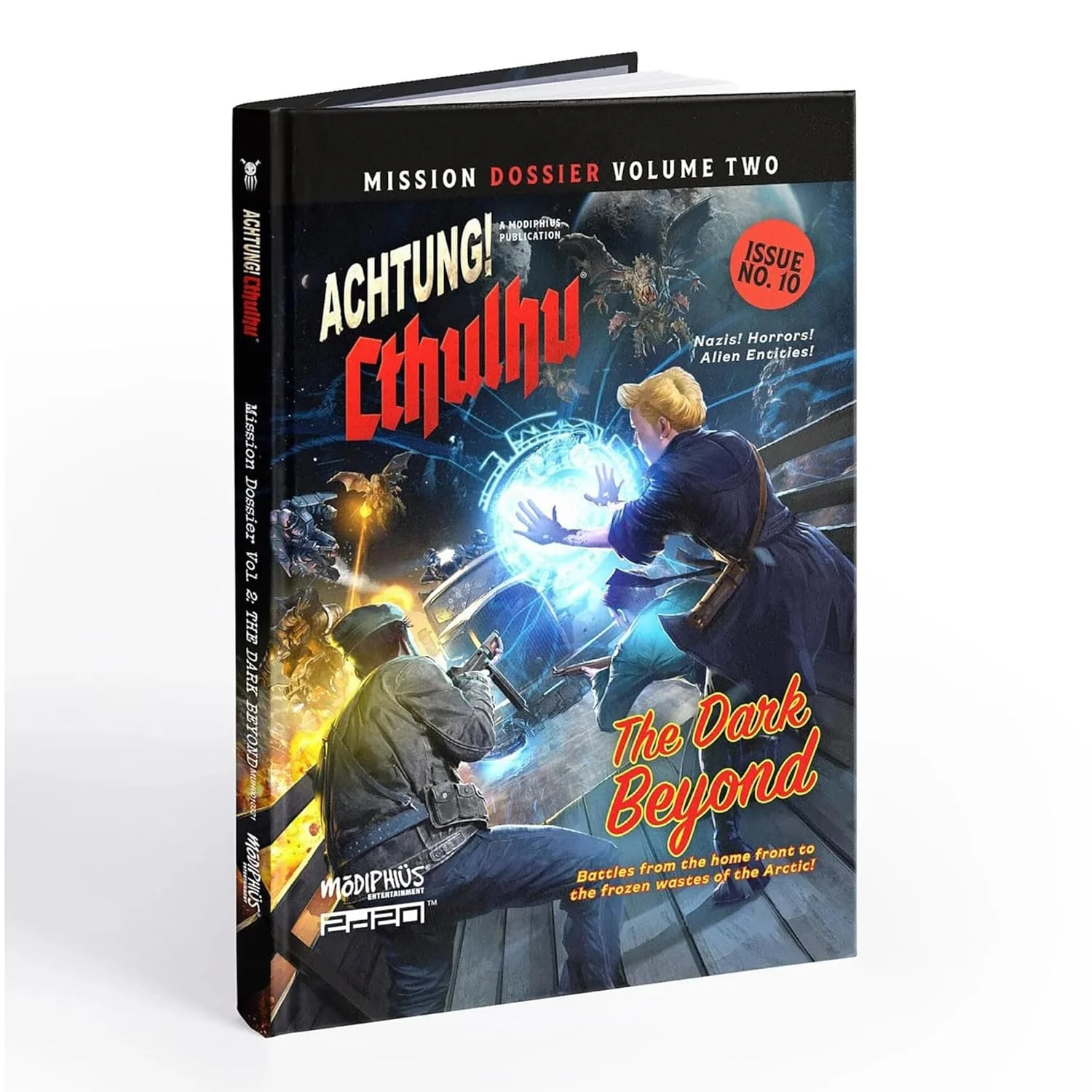 Modiphius Achtung! Cthulhu 2d20 RPG Mission Dossier 2 The Dark Beyond Book