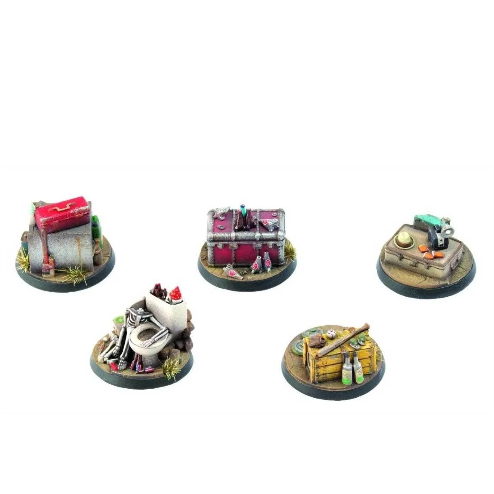 Modiphius Entertainment Fallout: Wasteland Warfare - Terrain Expansion: Objective Markers 1