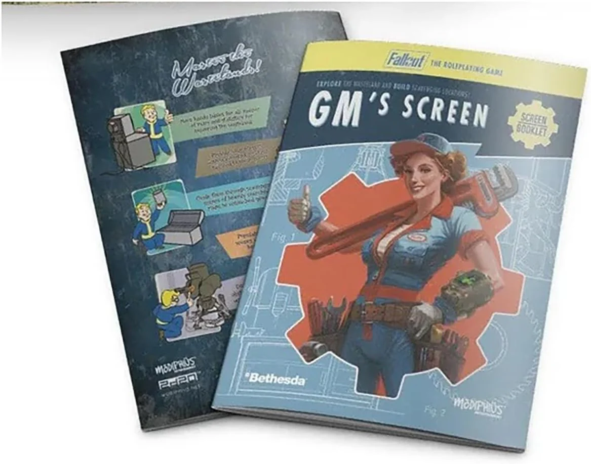 Modiphius Fallout RPG GM Screen, Booklet and Flysheet - Image 3