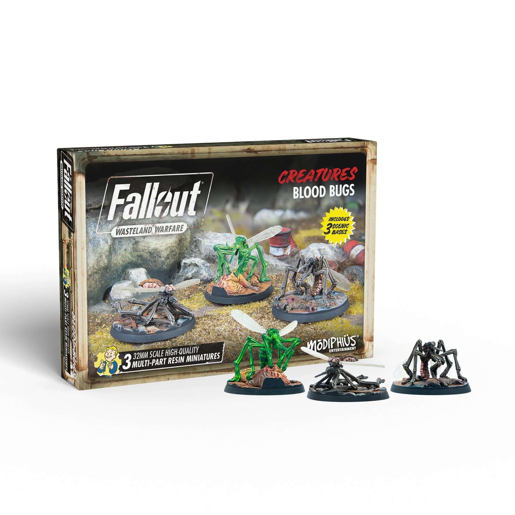 Modiphius Fallout: Wasteland Warfare - Creatures - Blood Bugs (MUH052286)