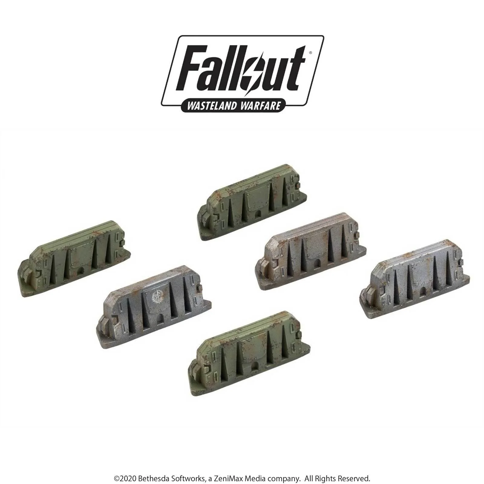 Modiphius Fallout: Wasteland Warfare Military Barricades