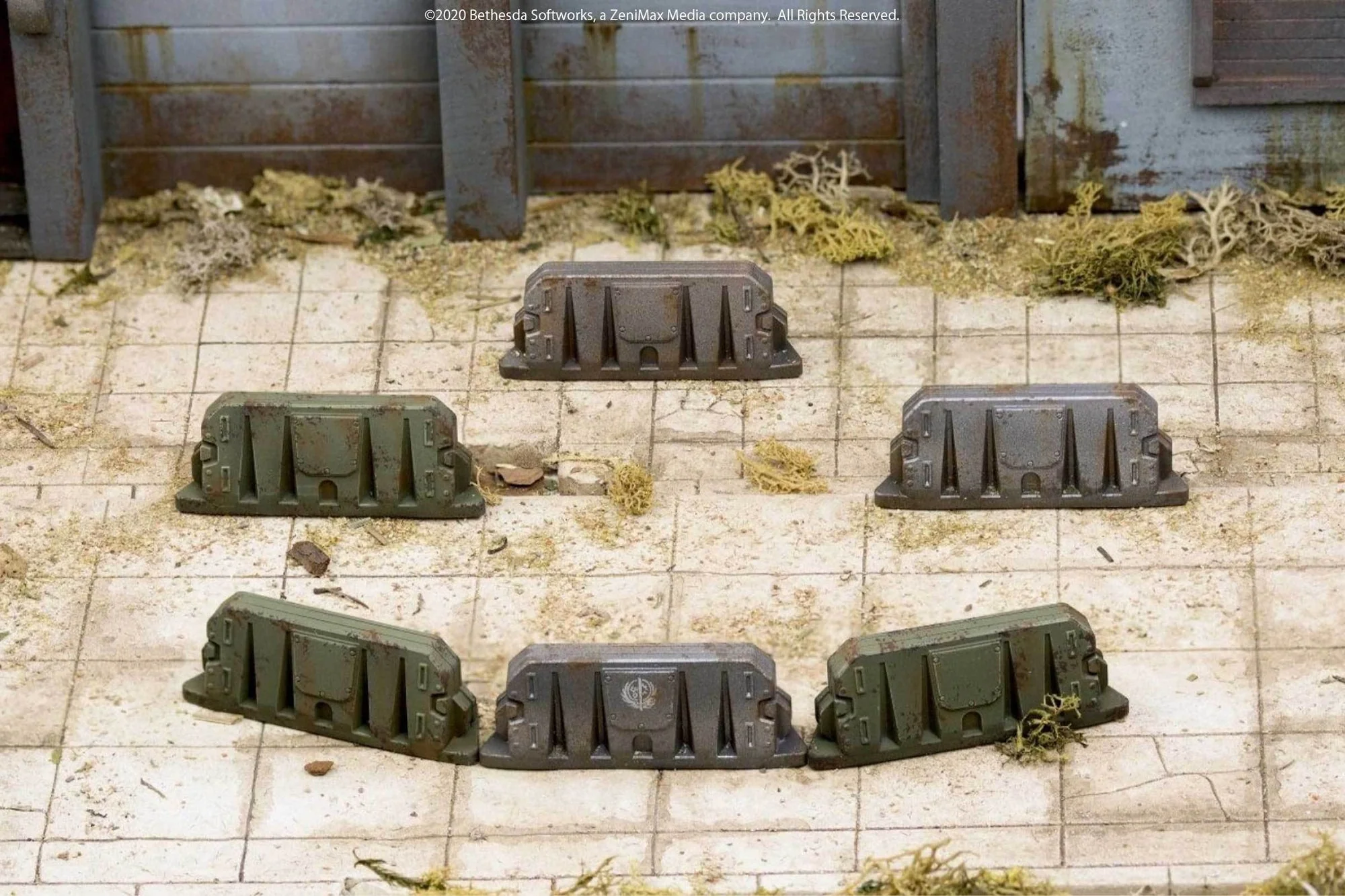 Modiphius Fallout: Wasteland Warfare Military Barricades - Image 2