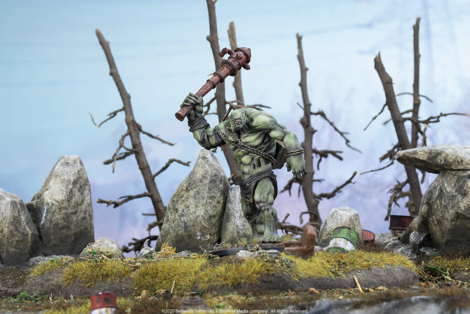 Modiphius Fallout: Wasteland Warfare - Super Mutants: Behemoth Miniature (MUH051241) - Image 2