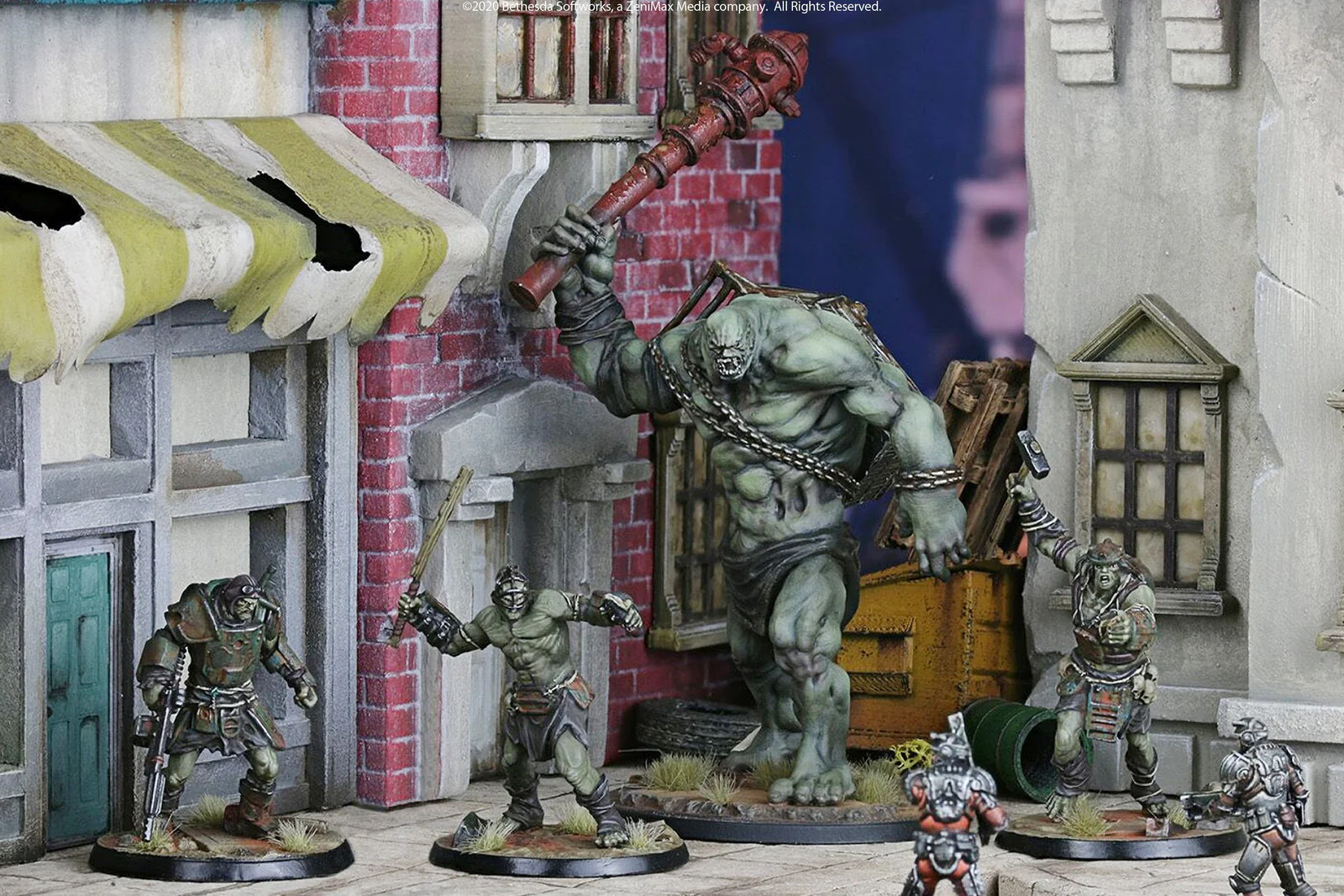 Modiphius Fallout: Wasteland Warfare - Super Mutants: Behemoth Miniature (MUH051241) - Image 3