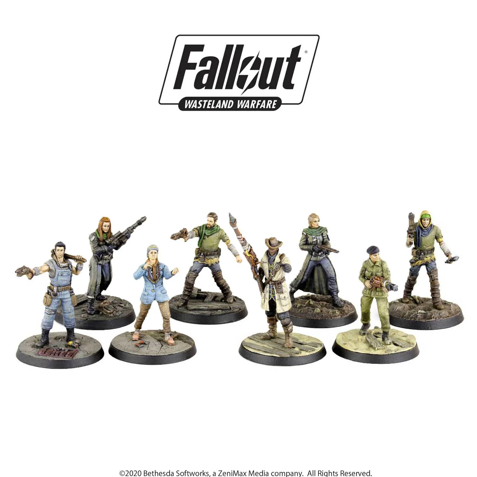 Modiphius Fallout: Wasteland Warfare - Survivors Core Set (MUH051243) - Image 2