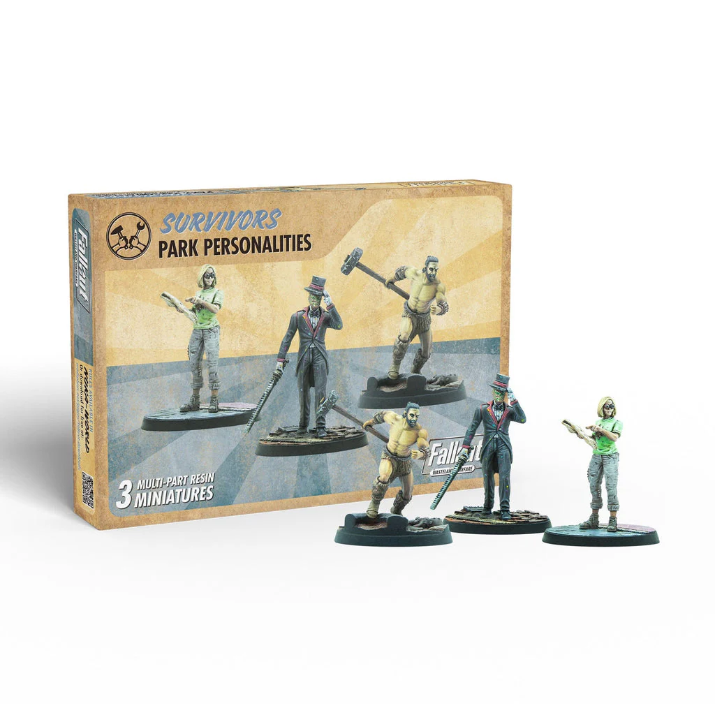 Modiphius Fallout: Wasteland Warfare - Survivors: Park Personalities (MUH0190018)