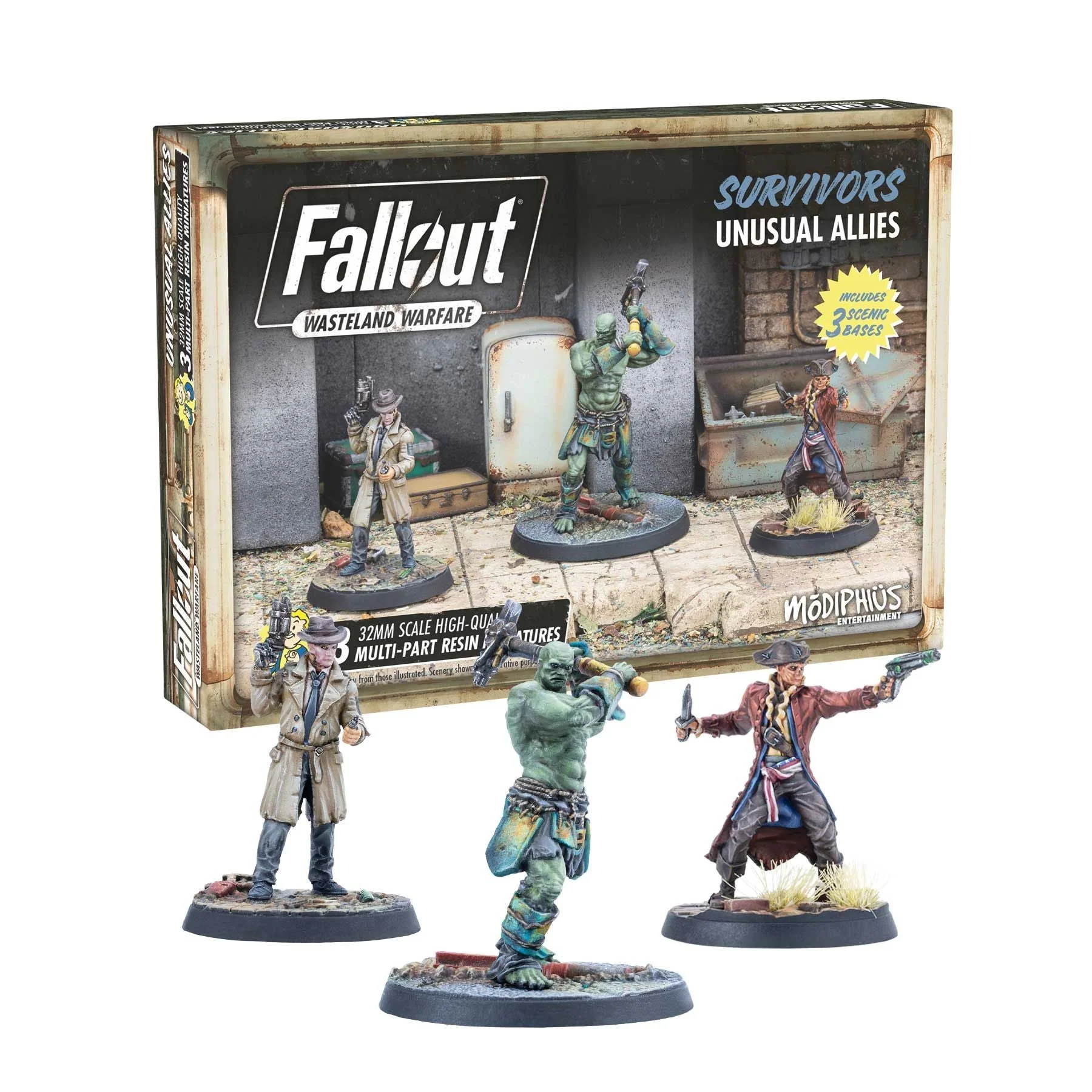 Modiphius Fallout: Wasteland Warfare - Survivors: Unusual Allies (MUH051811)
