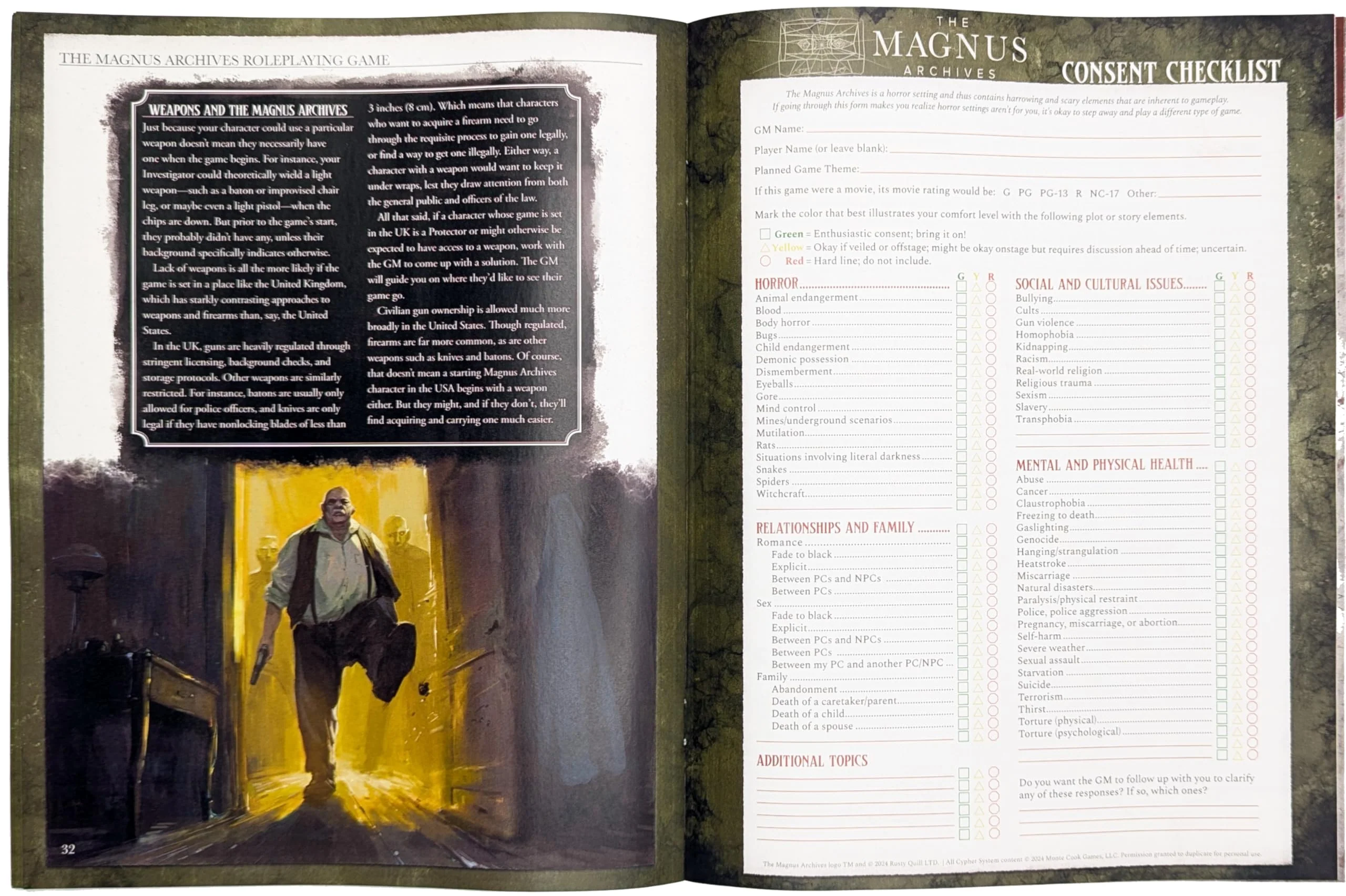 Monte Cook The Magnus Archives Roleplaying Game Players Guide - Image 3