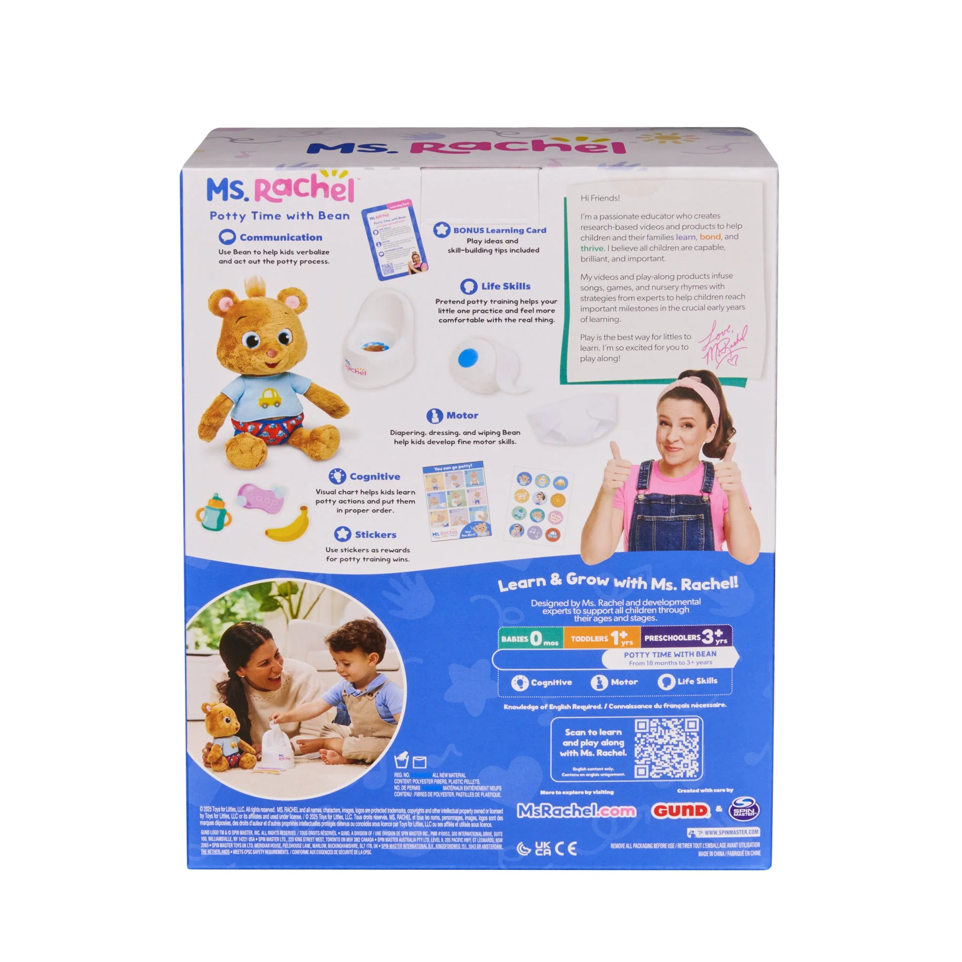 Ms Rachel Bean Potty Playset - Image 2
