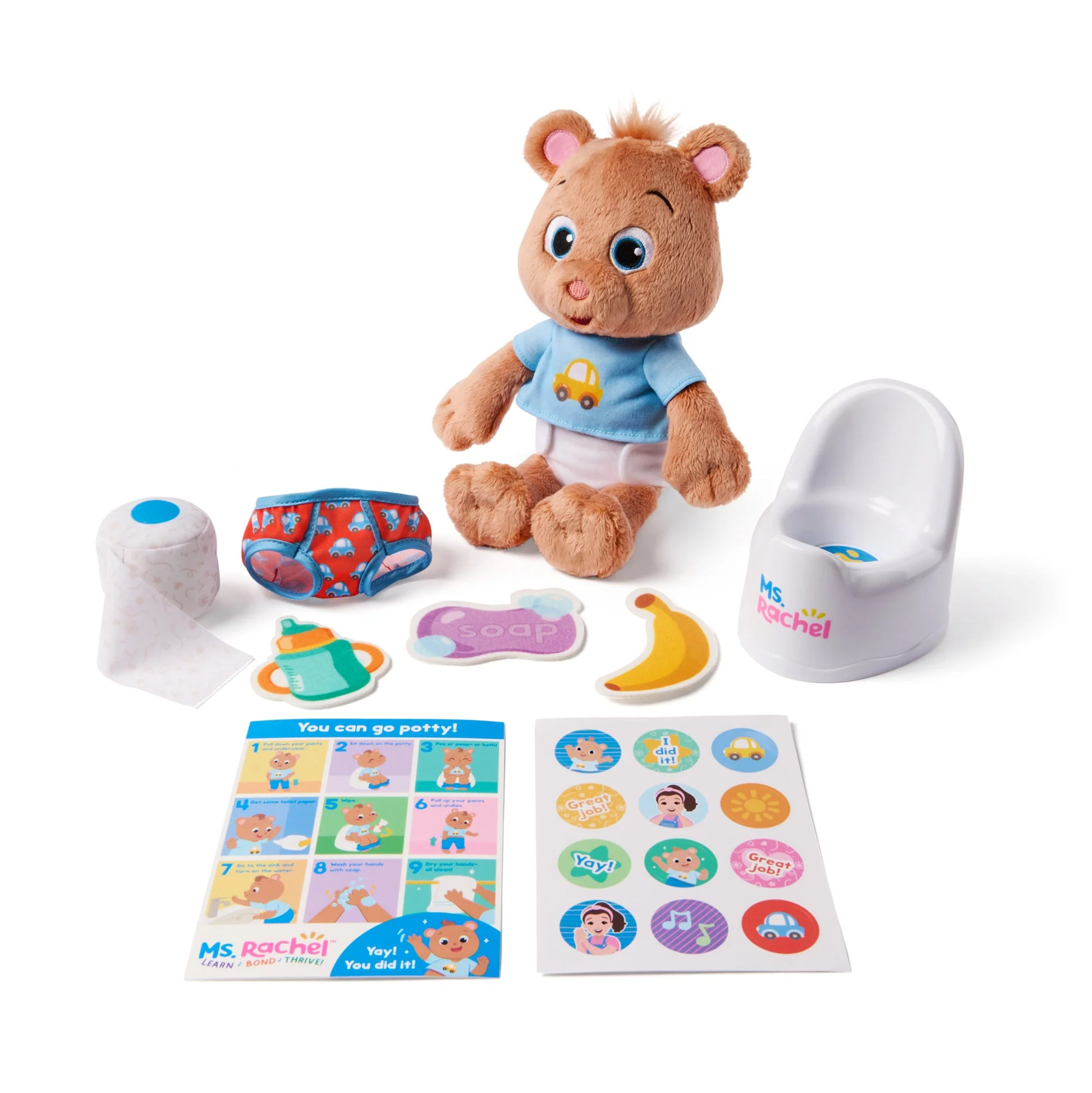 Ms Rachel Bean Potty Playset - Image 5