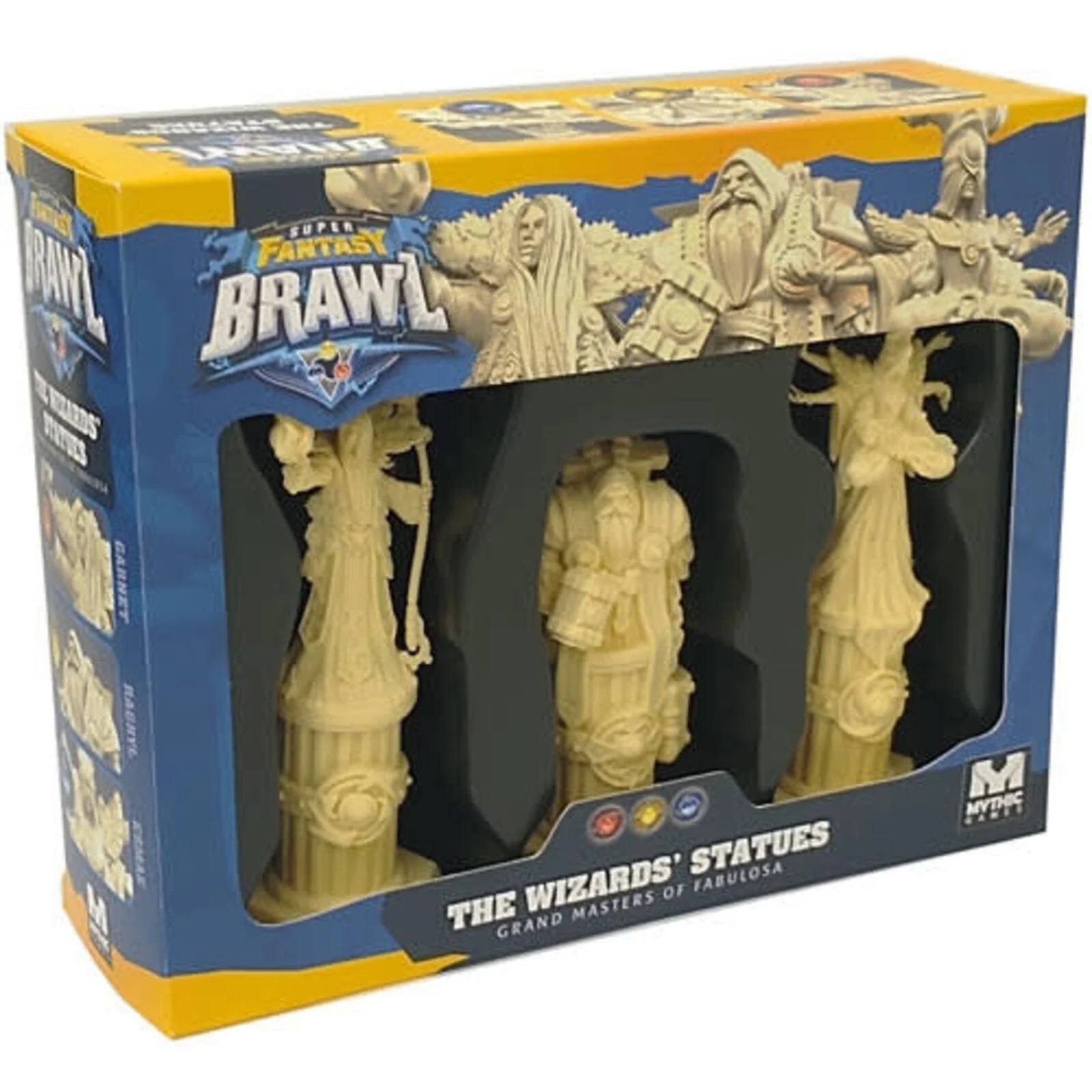 Mythic Games - Super Fantasy Brawl: The Wizards Statues