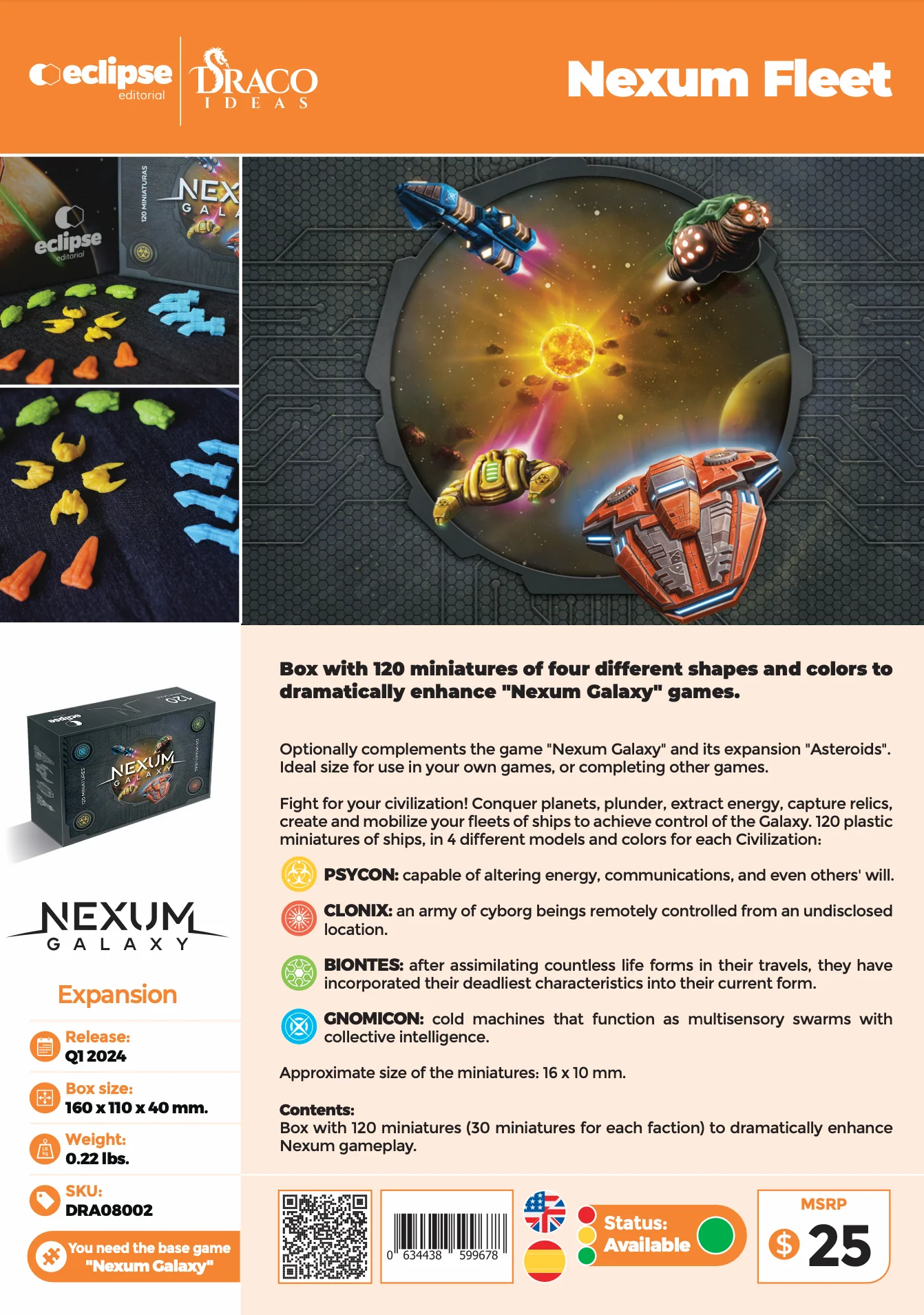 Nexum Galaxy: Fleet Miniatures - Image 5