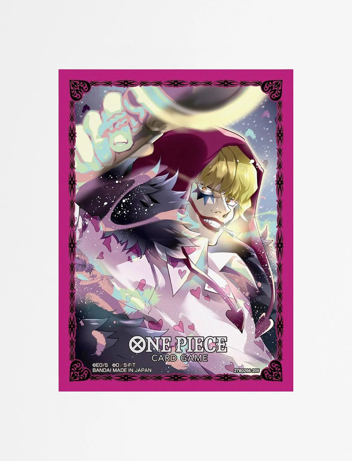 One Piece Card Game: Official Sleeves Display – Set 11 - Donquixote Rosinante