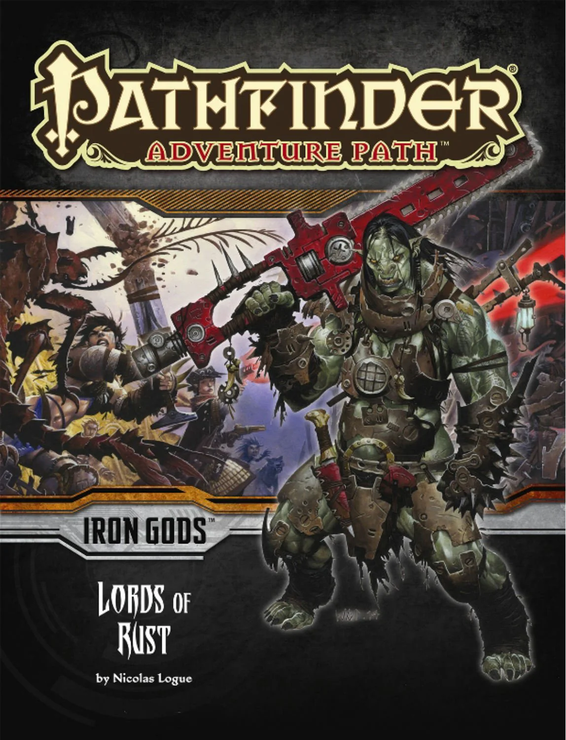 Paizo Pathfinder RPG Adventure Path - Iron Gods: Lords of Rust Book (Preorder)