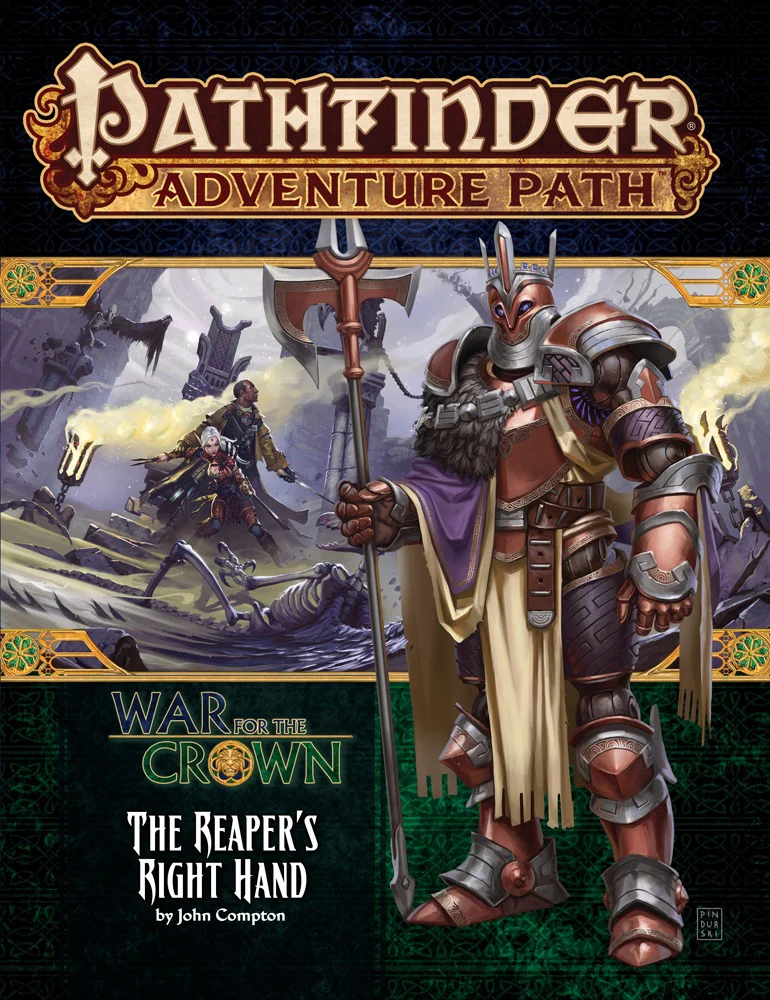 Paizo Pathfinder RPG Adventure Path - War for the Crown: The Reaper's Right Hand Book