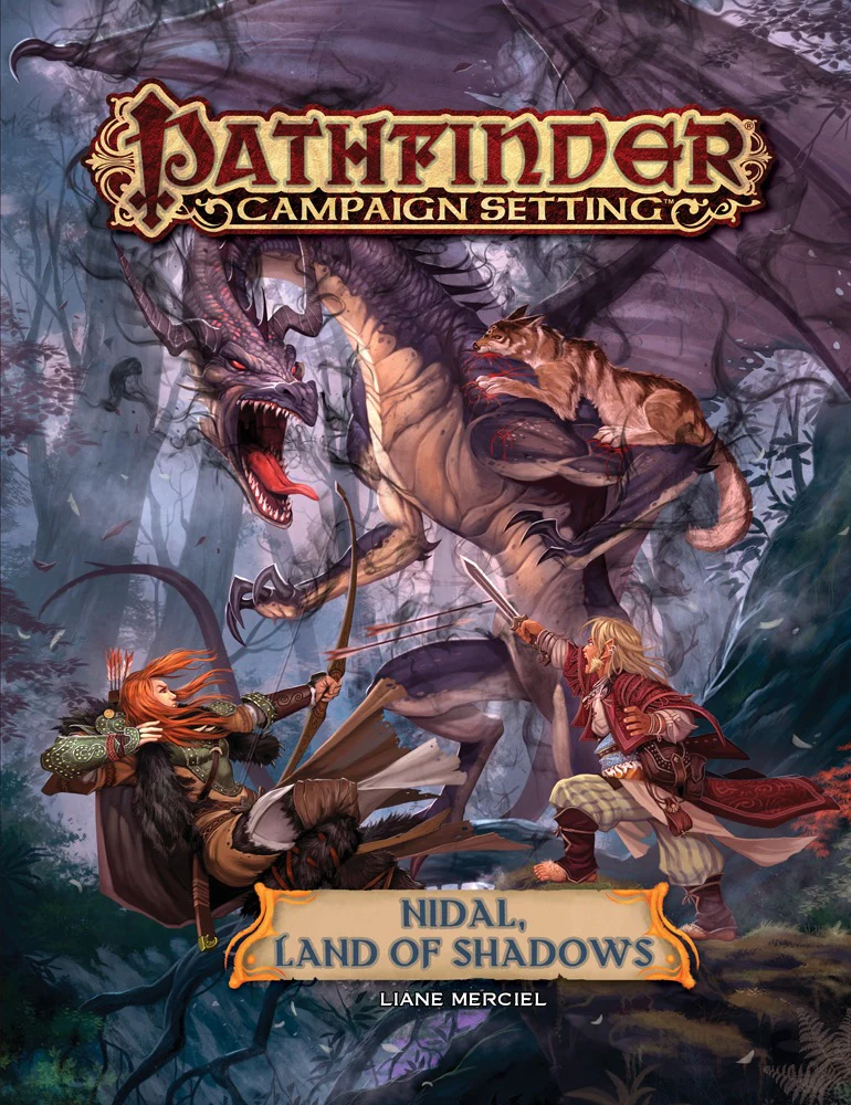 Paizo Pathfinder RPG Campaign Setting - Nidal, Land of Shadows Book (Preorder)