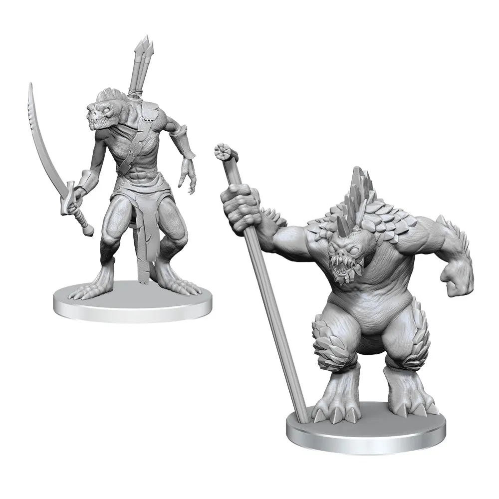 Pathfinder Battles Deep Cuts: Xulgath Skirmisher & Stoneliege - 258593