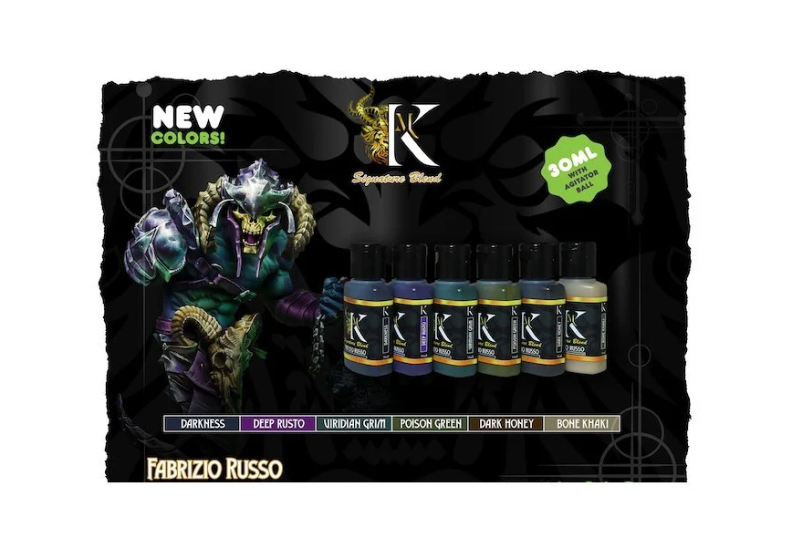 Pegaso Models Fabrizio Russo The Dark Side of Paint Signature Set