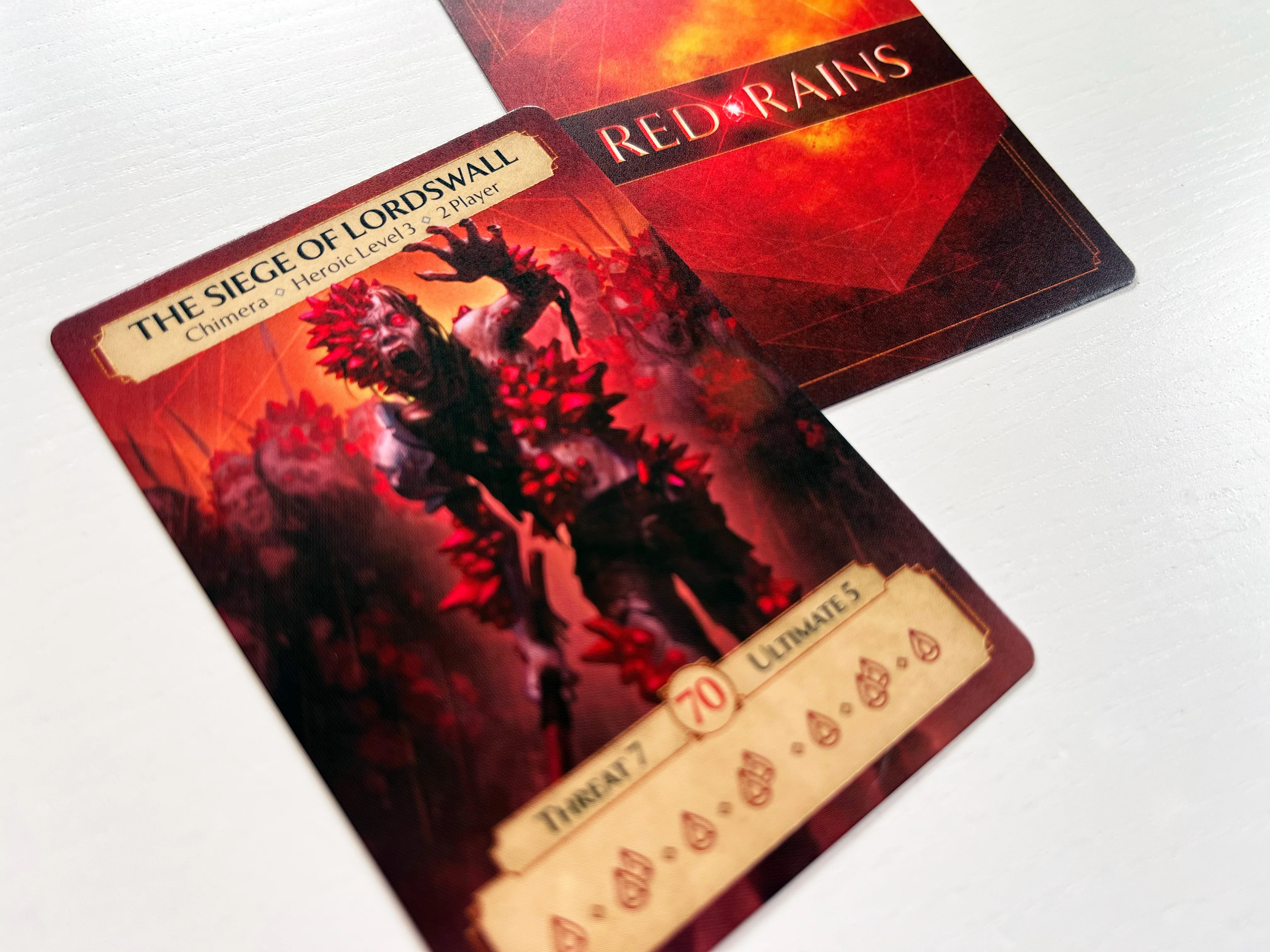 Plaid Hat Games Ashes Reborn Red Rains The Siege of Lordswall Cards - Image 4
