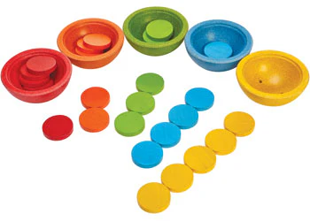 PlanToys - Sort & Count Cups - Image 3