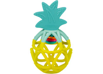 Play+ Rattle Teether: Pineapple - Image 2