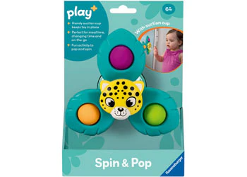 Play+ Spin & Pop: Leopard