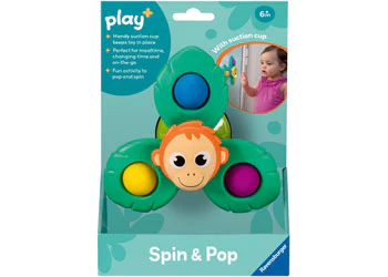 Play+ Spin & Pop: Monkey