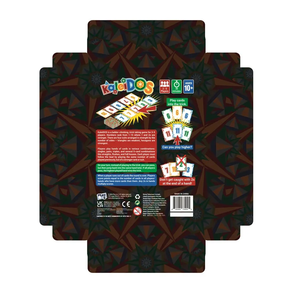 Play to Z KaleiDOS Card Game - Image 2