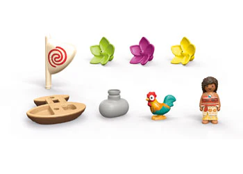 Playmobil - 1.2.3 & Disney: Moana's Sail Boat - Image 4