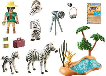 Playmobil - Photographer with Zebras - Image 3