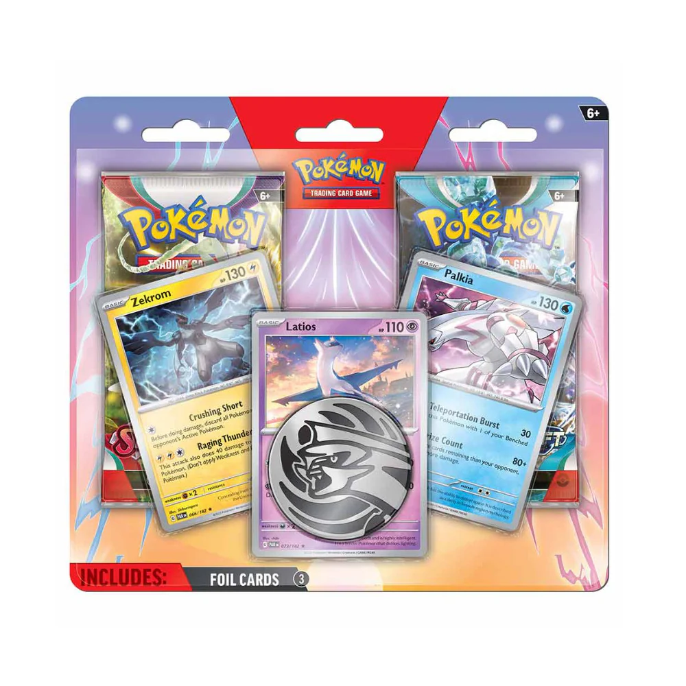 Pokemon TCG: Enhanced 2 Pack Blisters - Latios, Zekrom, Palkia