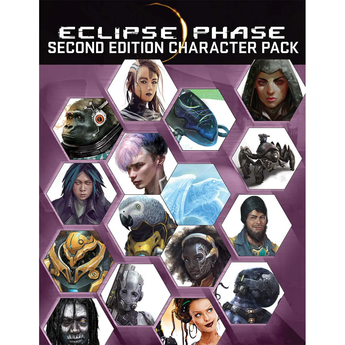 Posthuman Studios Eclipse Phase RPG - Second Edition Character Pack