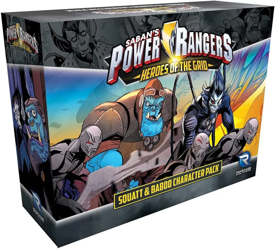 Power Rangers: Heroes of the Grid – Squatt & Baboo Character Pack