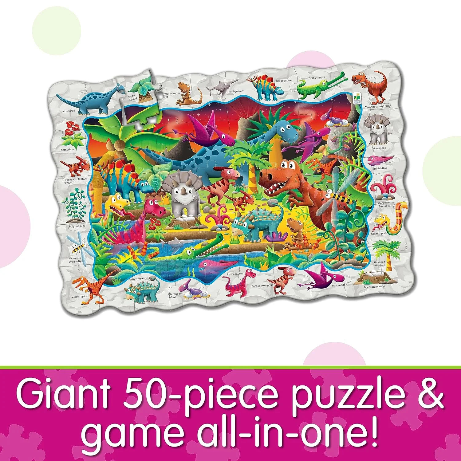 Puzzle Doubles - Find It! Dinosaurs - Image 2