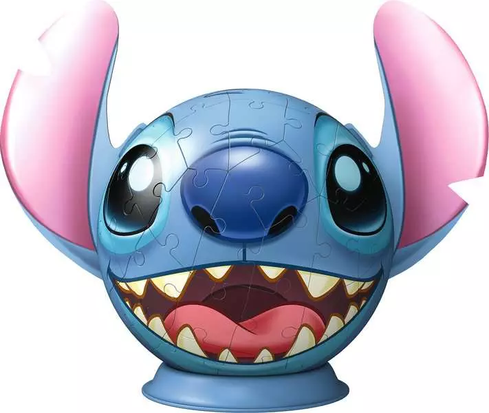 Ravensburger - 3D Puzzleball Stitch With Ears 72 Piece Jigsaw - Image 3