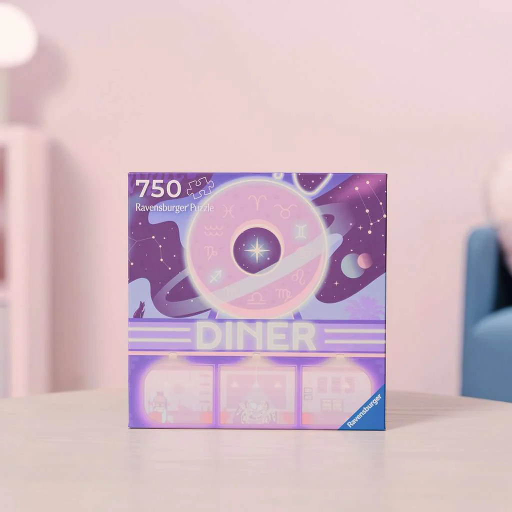 Ravensburger - Art&Soul Astrological Diner 750 Piece Jigsaw - Image 3
