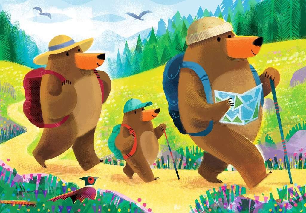 Ravensburger - Bear Family Vacation 2x24 Piece Jigsaw - Image 3