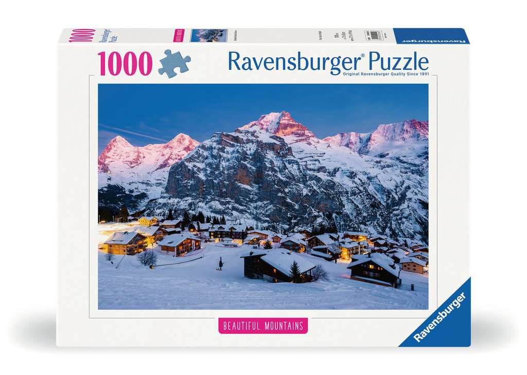 Ravensburger - Bernese Oberland Murren - 1000 Piece Jigsaw