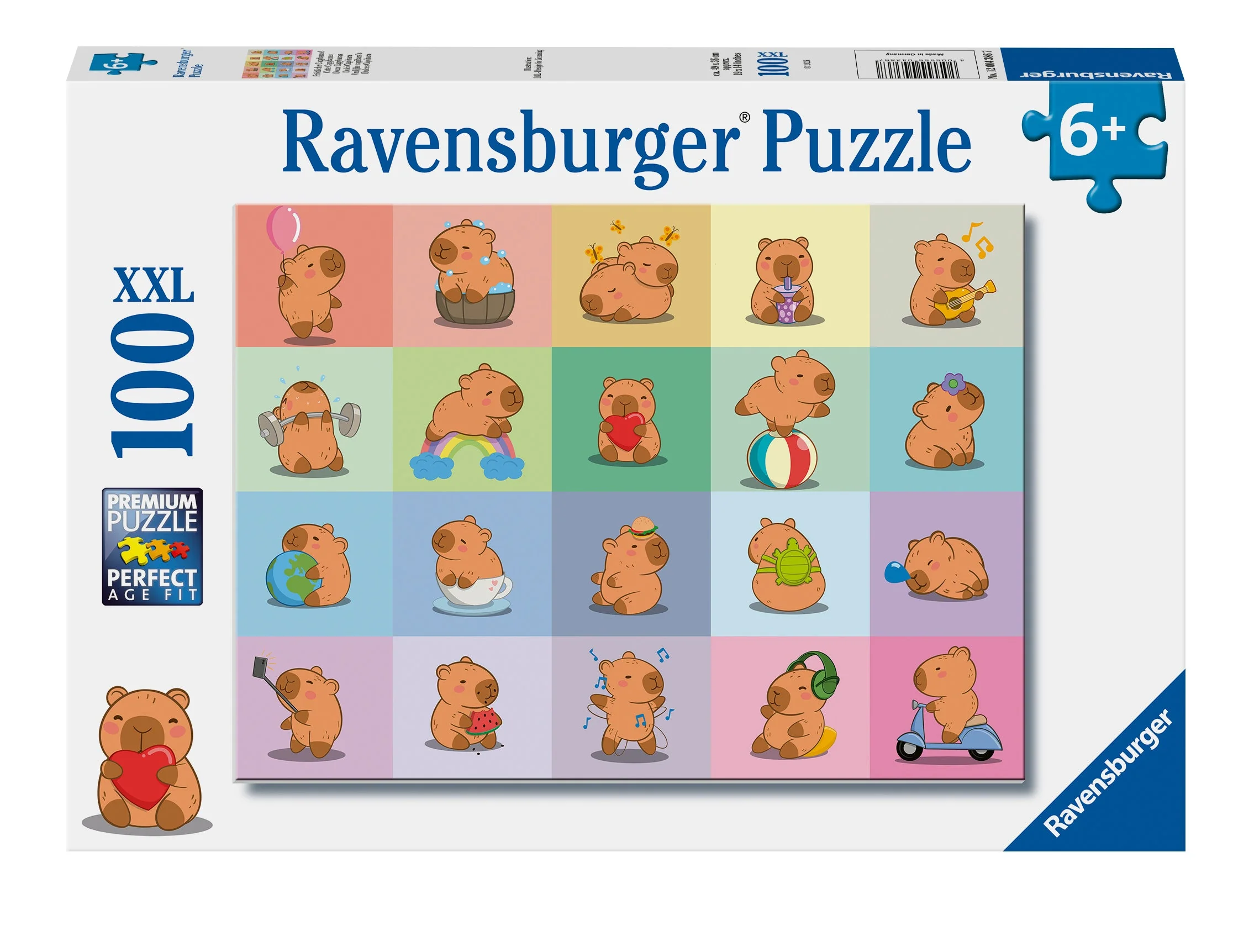 Ravensburger - Capybara 100 Piece Puzzle