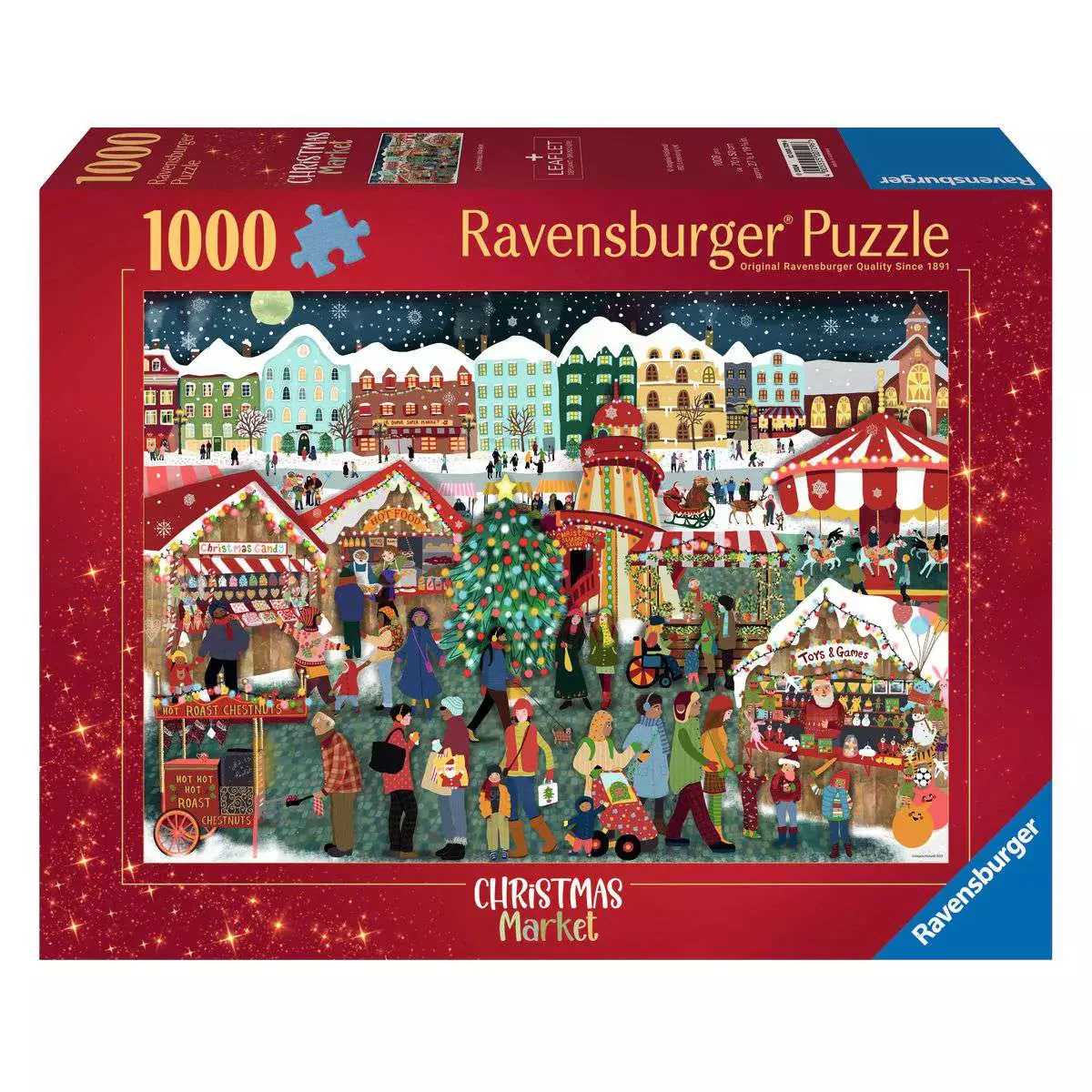 Ravensburger - Christmas Market 1000 Piece Puzzle